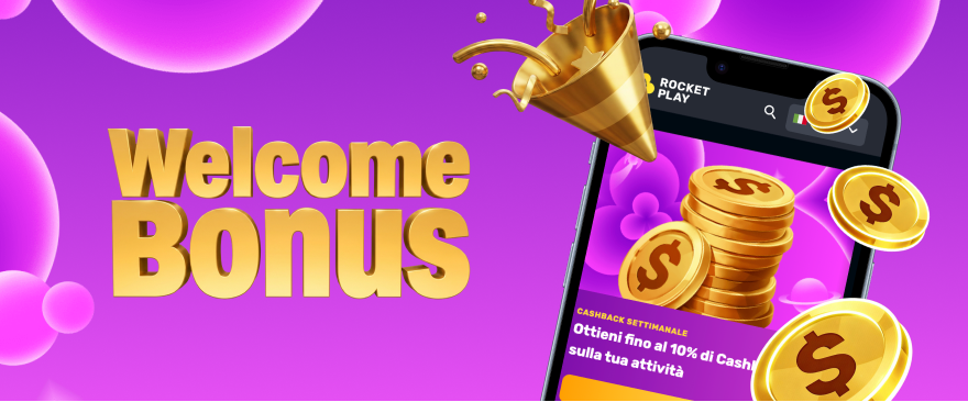 Rocket Play Casino Welcome Bonus